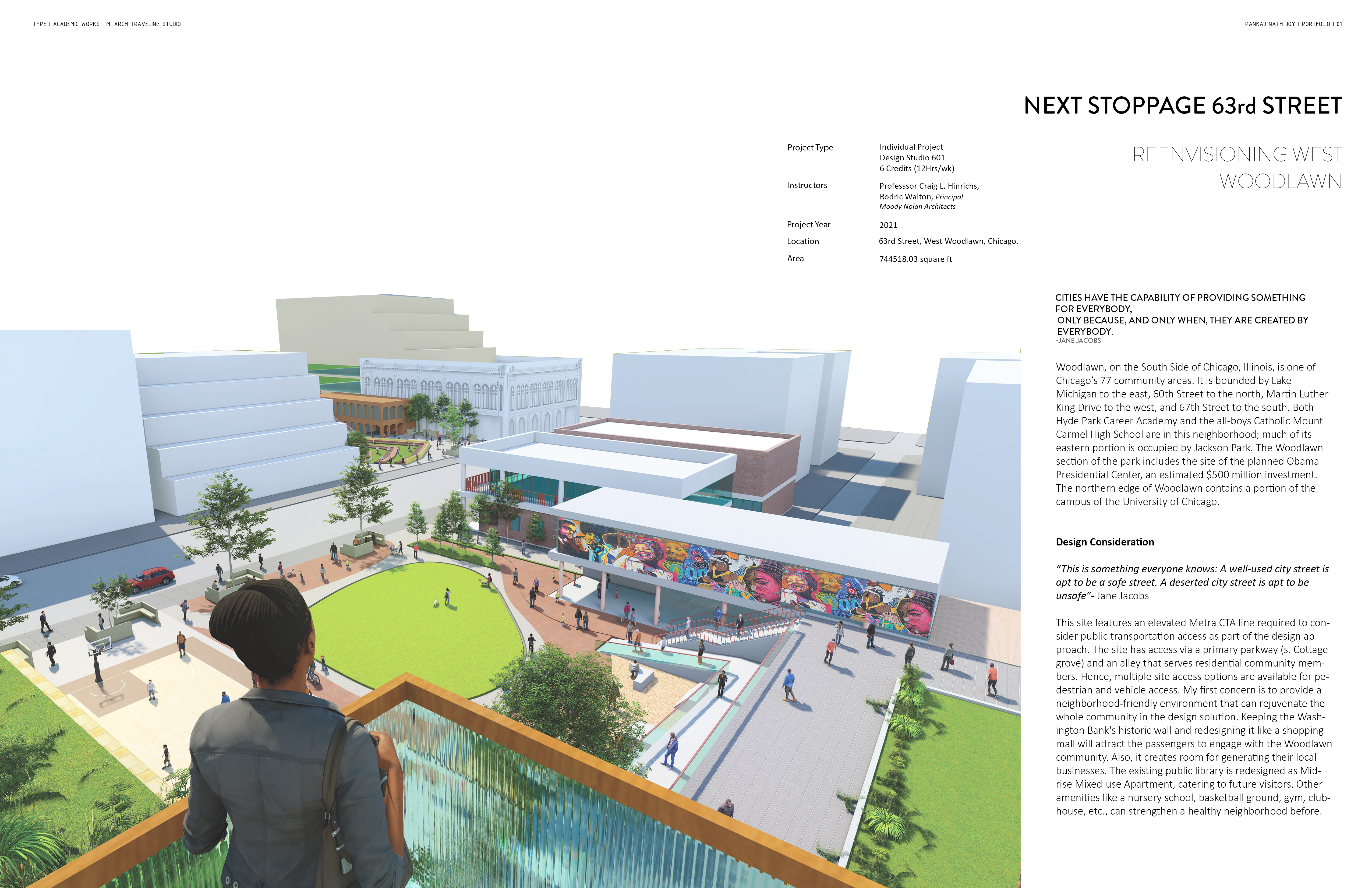 NEXT STOPPAGE 63rd STREET_REENIVISIONING WEST WOODLAND cover image